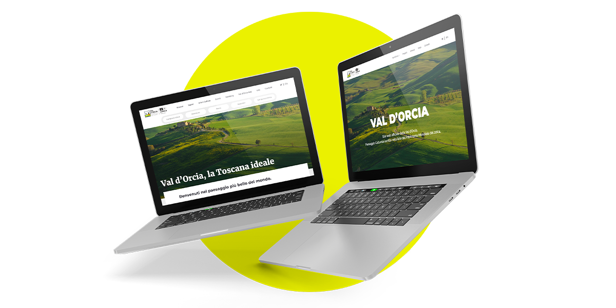 Siti Visitvaldorcia.it e Parcodellavaldorcia.it