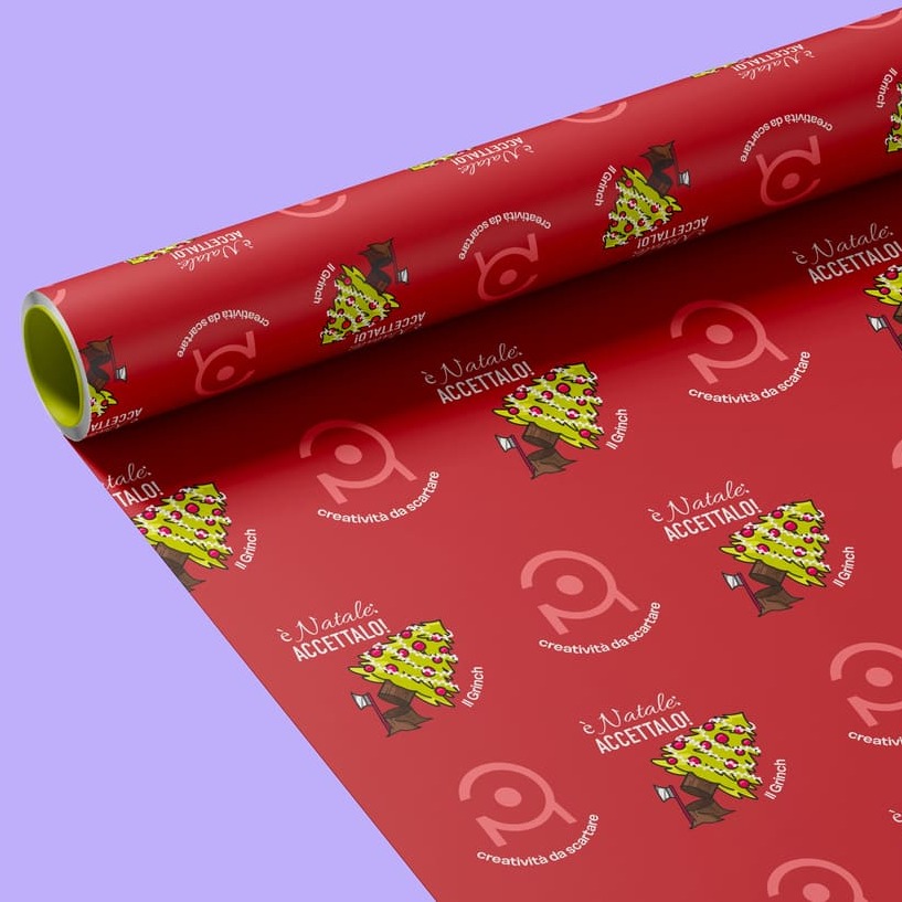 🎄 Carta regalo “È Natale. Accettalo.” – Edizione Rossa